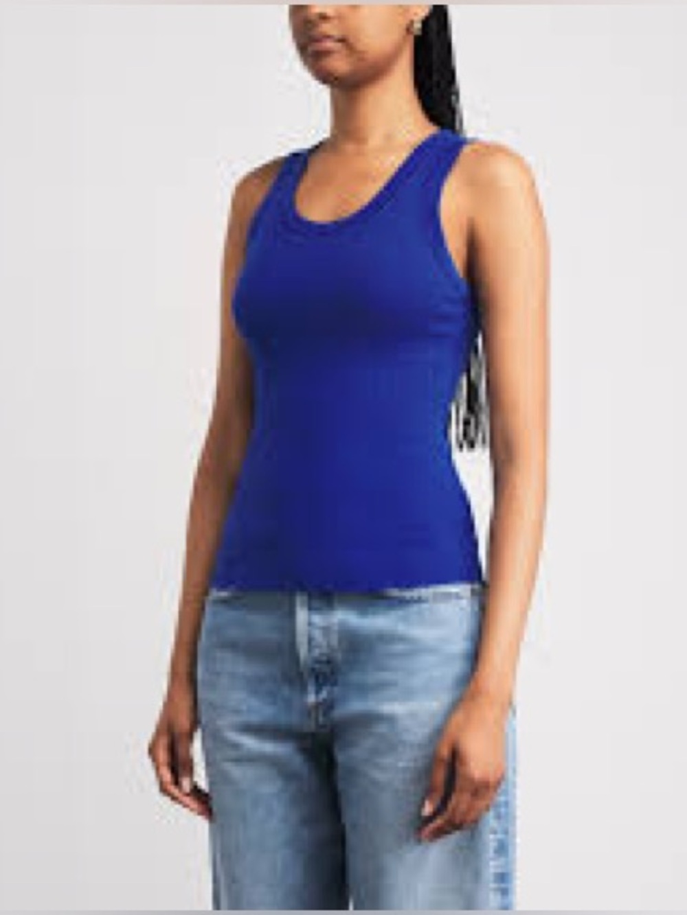 AGOLDE Ribbed Poppy Tank - Picture 7 of 7